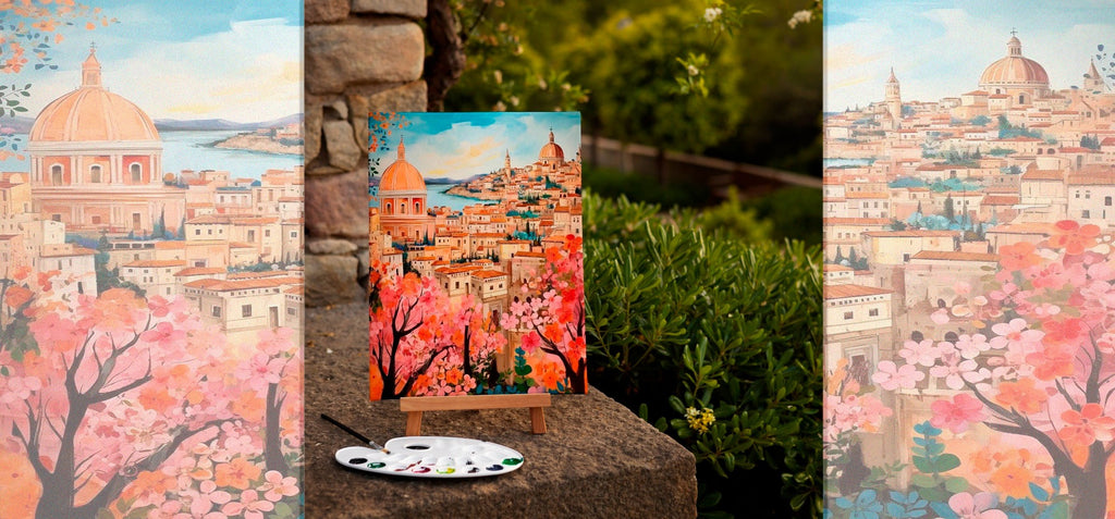 Mediterranean Bloom over the Bay