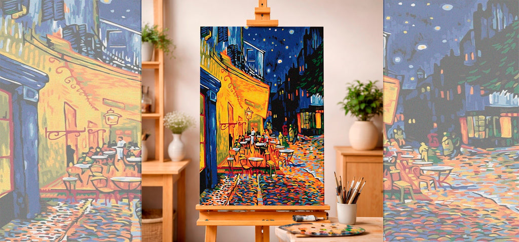 Cafe Terrace at Night: Arles Glow