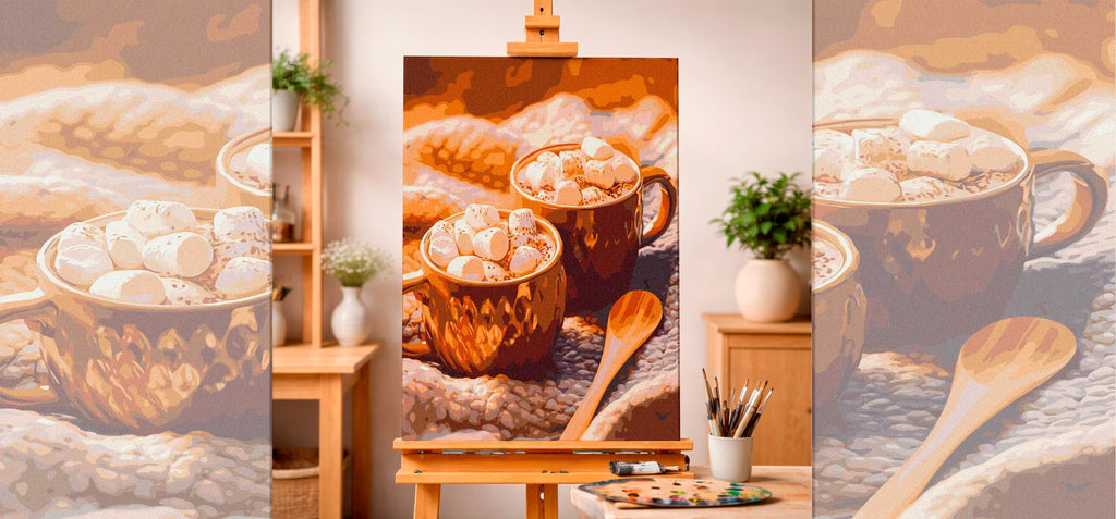Cozy Comfort: Cocoa & Marshmallows