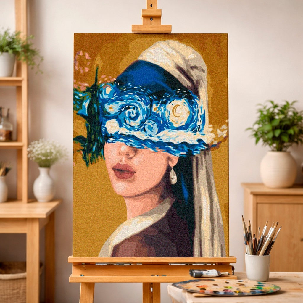 Starry Pearl: An Artistic Fusion