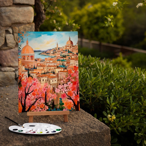 Mediterranean Bloom over the Bay