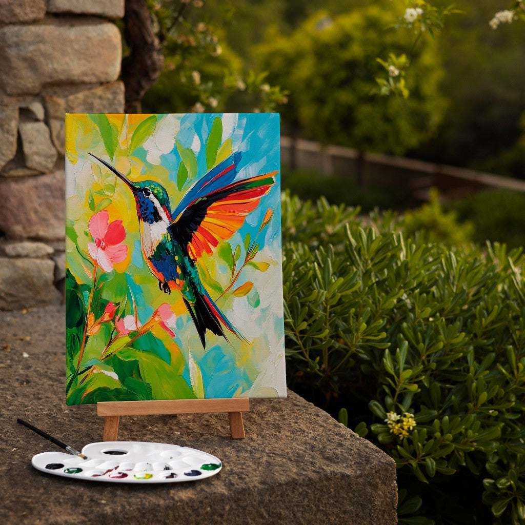 Vibrant Wings: The Hummingbird Study