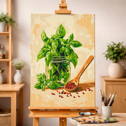 Culinary Harmony: Basil & Peppercorns
