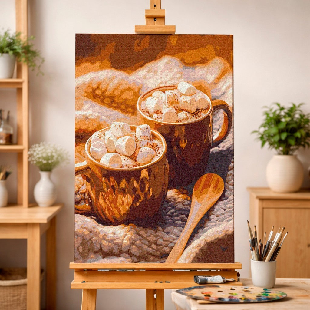 Cozy Comfort: Cocoa & Marshmallows