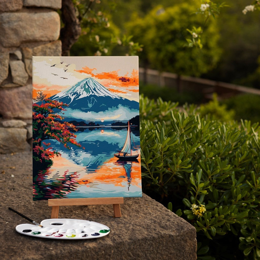 Mount Fuji Autumn Glow