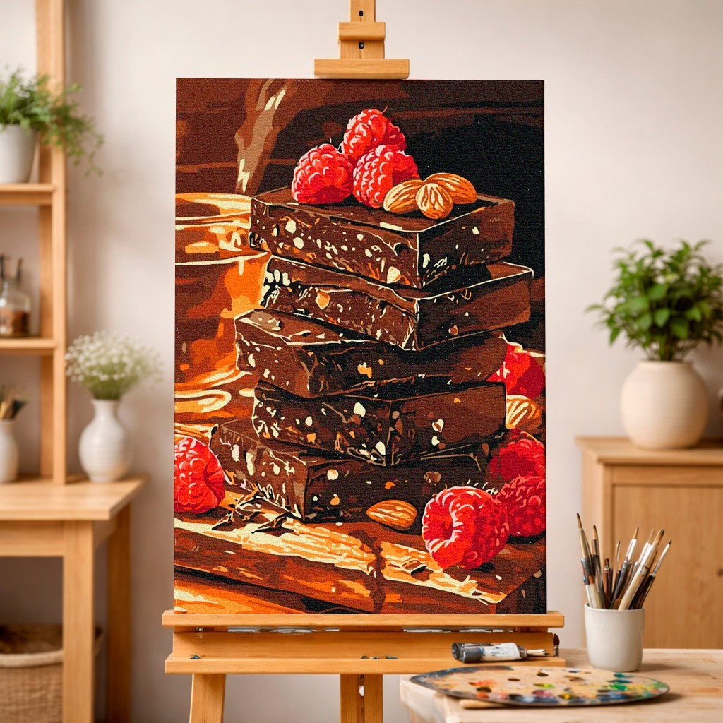 Decadent Chocolate & Raspberry Stack